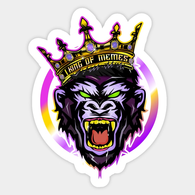 King of Memes Sticker by KHJ